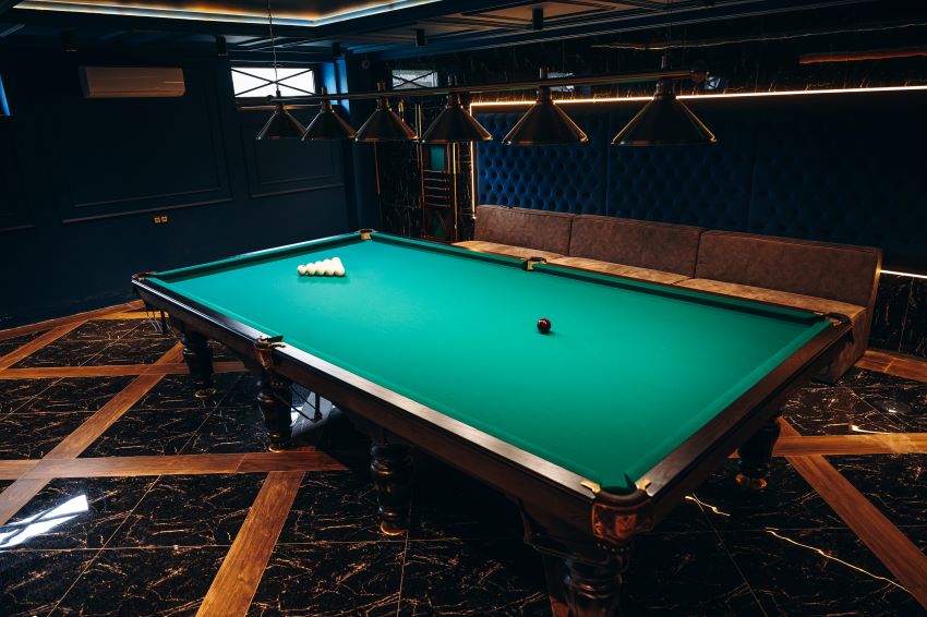 How to make a pool table step by step