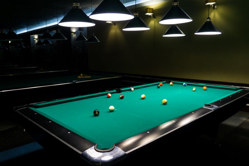 How to equip your billiard table so that it is always ready for use